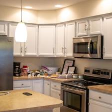 A Perrysburg Christmas Kitchen Cabinet Refinishing 3